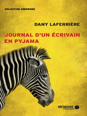 cover image of Journal d'un écrivain en pyjama